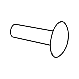 大扁头实心铆钉