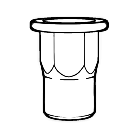 平头半六角铆螺母